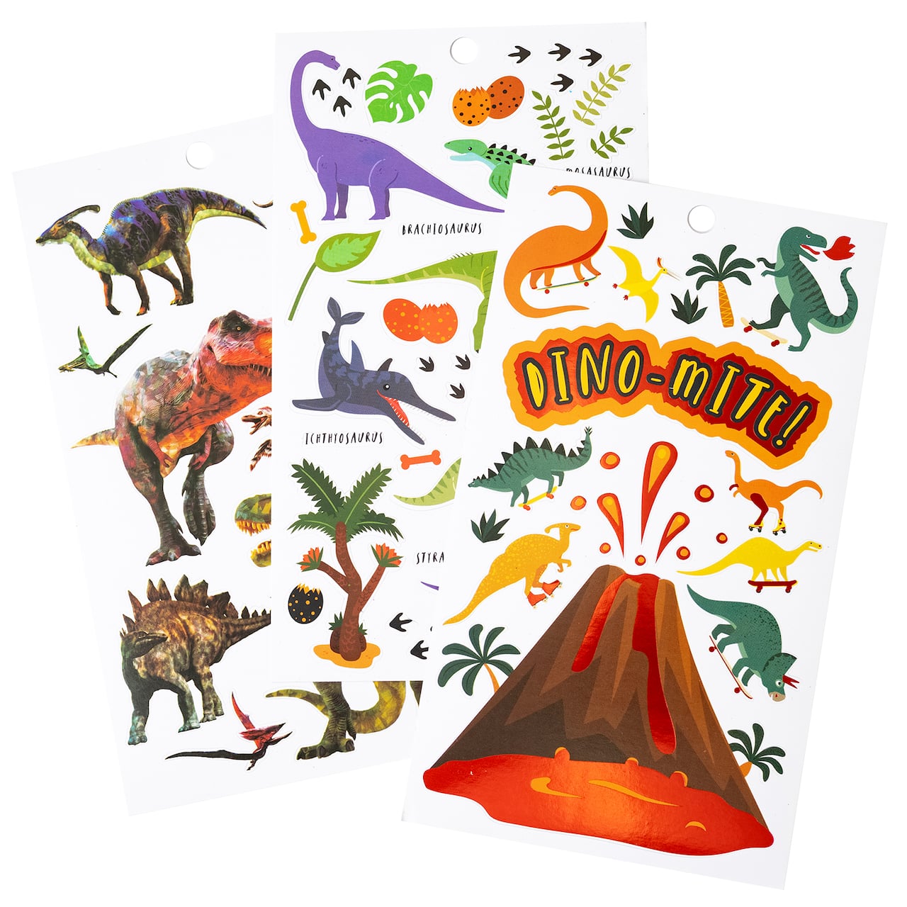 12 Pack: Dinosaurs Sticker Book by Recollections™